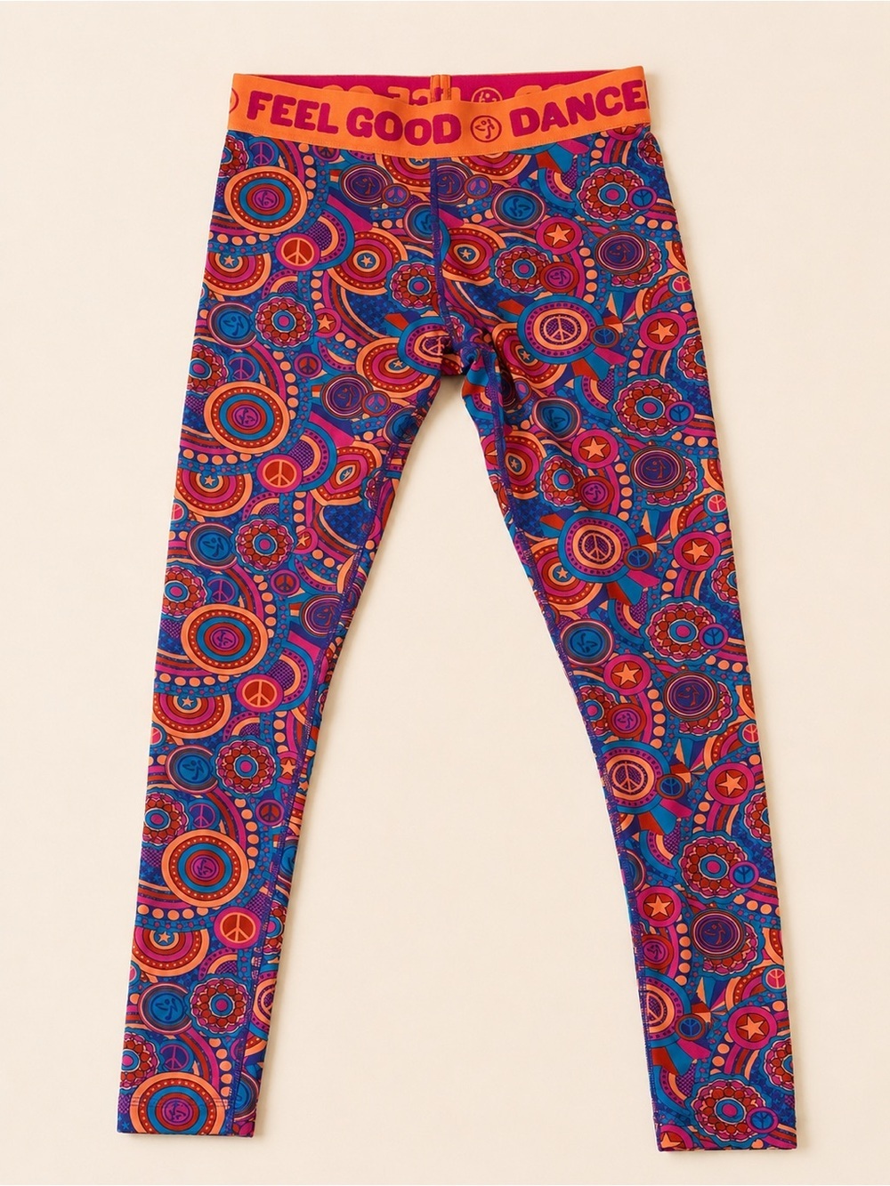 Zumba WEAR Feel Good Dance Good Women’s Retro Printed Leggings